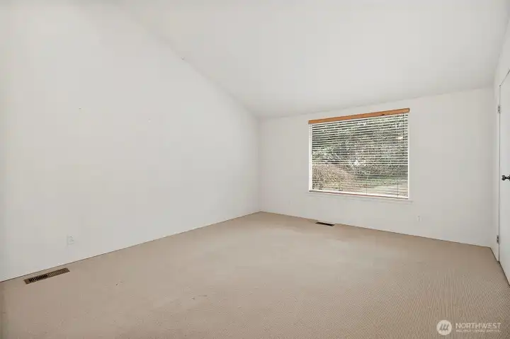 This is the family room that has great vaulted ceilings.