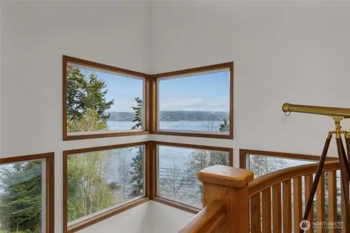 Views from EVERYWHERE in this home!