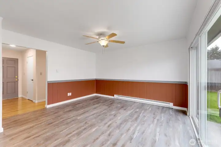 FLEX SPACE:  Dining Room?  Family Room w/ eating space? Kids Playroom?