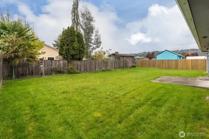 Partially fenced and ready for your touch!