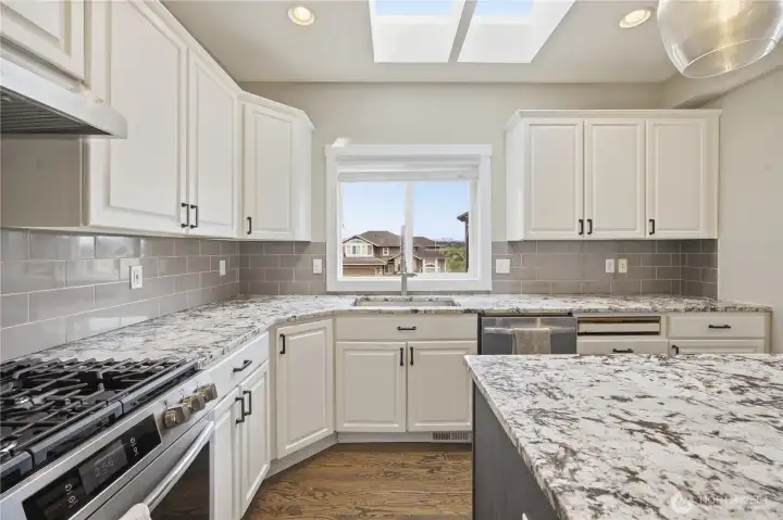 Kitchen on main floor