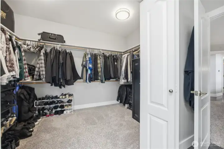 Primary bedroom closet