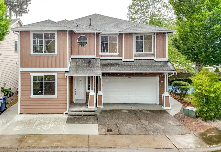 Front of the house.