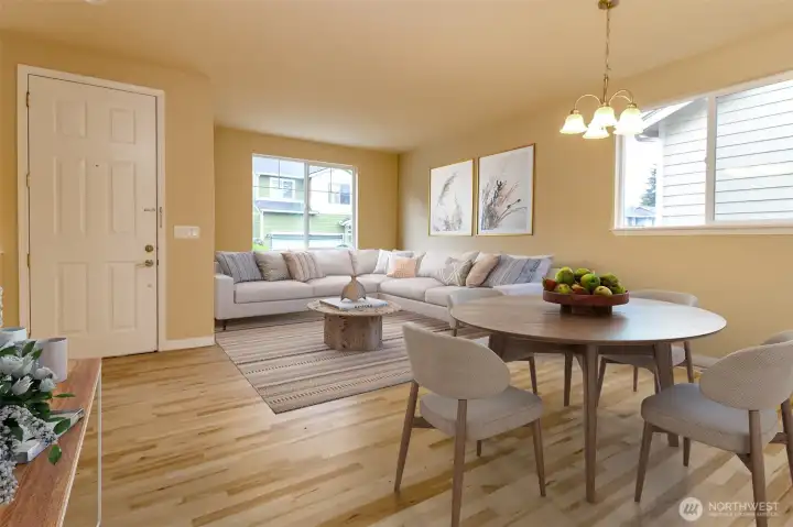 Virtual Stagging! Formal living & Formal Dinning Area. Virtual Stagging! Formal living & Formal Dinning Area.