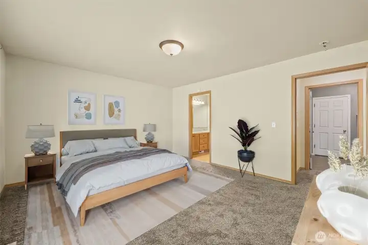 Virtually Staged - Primary Bedroom