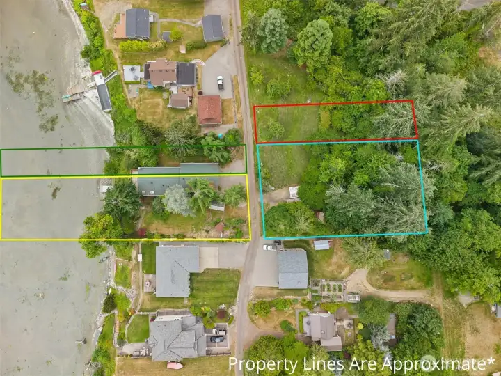 4 tax parcel lots 1.03 acres
