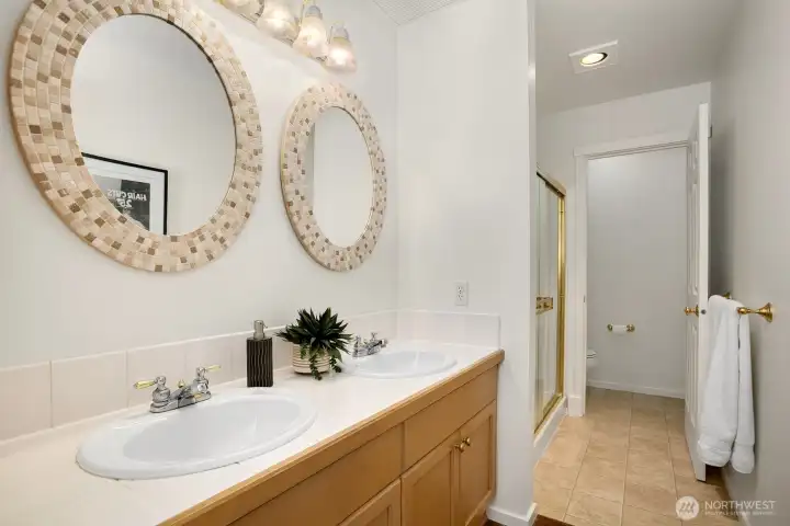 Primary bathroom Primary bathroom