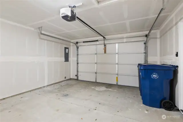 Spacious garage for all your additional storage needs.