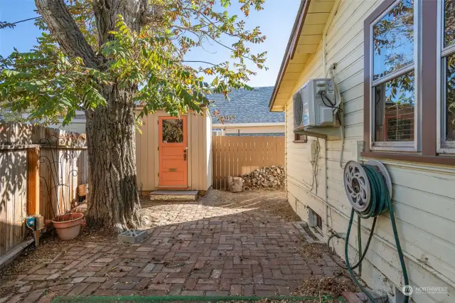 Paver Patio to your own Sauna!