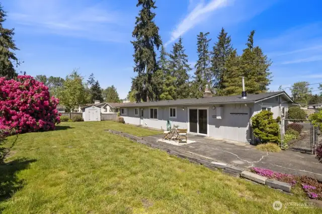 Fully fenced backyard, ready for your fur babies!