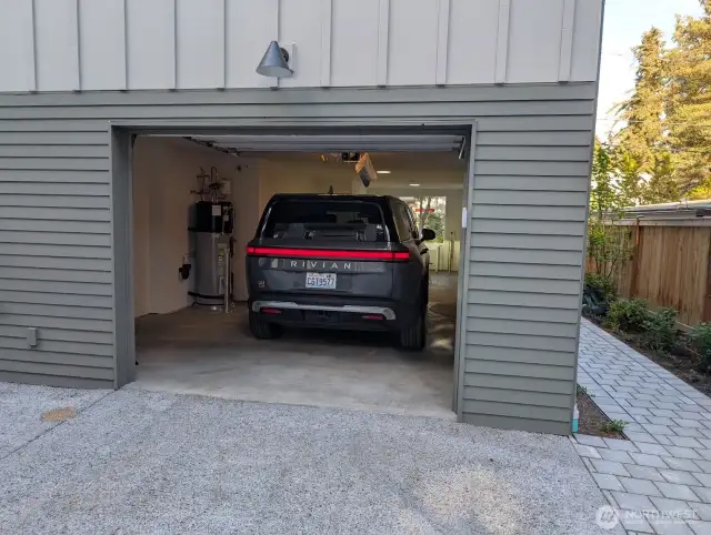 Spacious garages with EV charging!