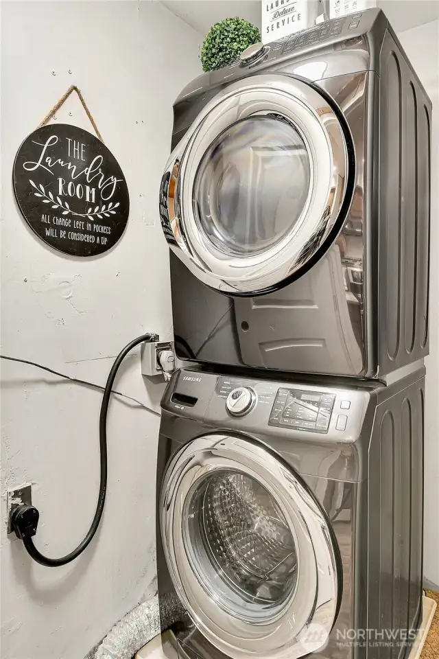 laundry area