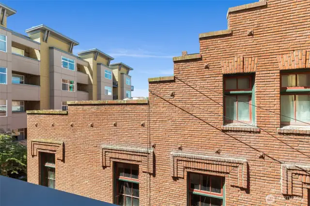 Enjoy a territorial view of Firehouse 18.