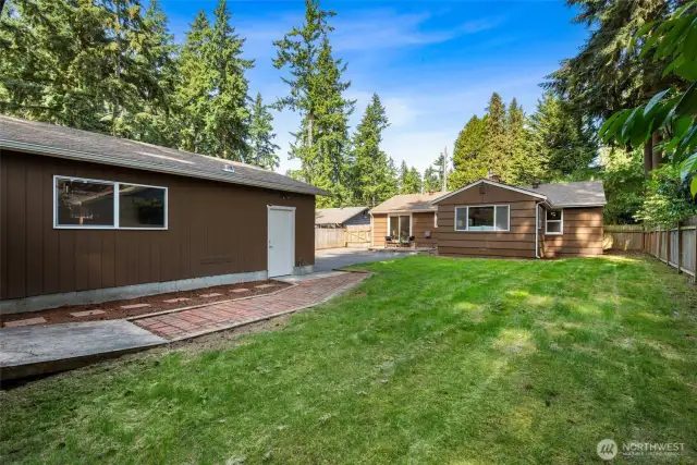 Enjoy peace of mind and privacy in the fully fenced backyard—perfect for pets, play, or relaxing outdoors.