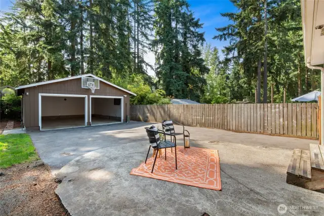 Relax and unwind in your own private backyard—perfect for quiet mornings, evening BBQs, or weekend fun.
