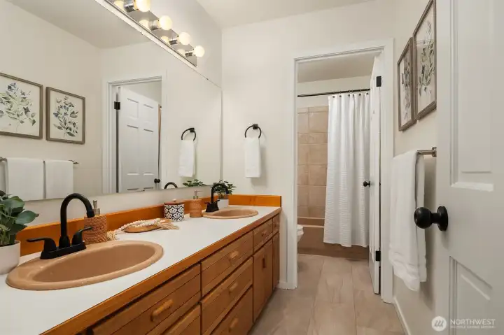 Hall bath