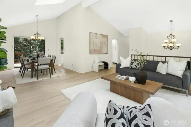 Beautiful brand new flooring throughout.