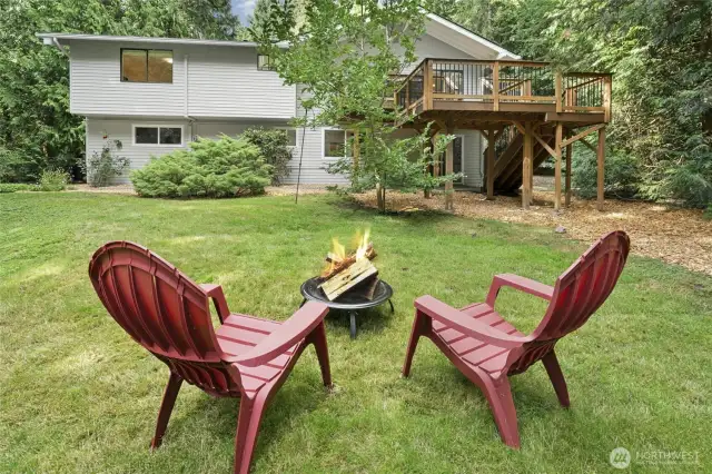Delightful space to enjoy on a summer evening.