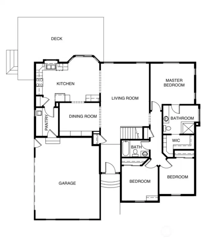 Upstairs Floor Plan