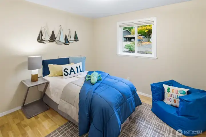 2nd Bedroom on main floor.