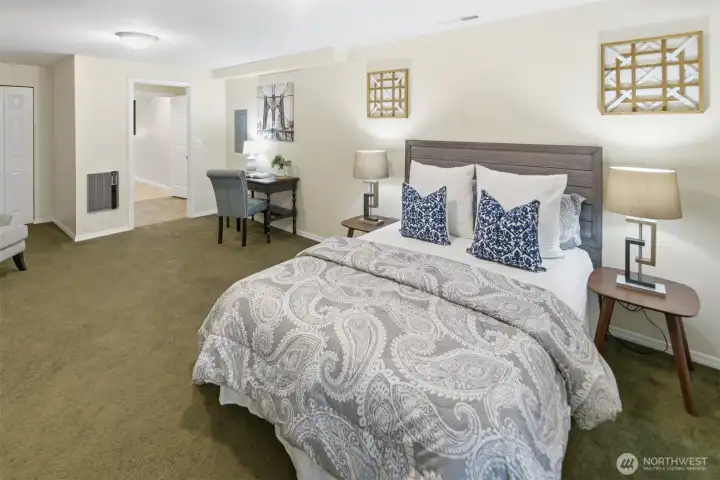 Basement apartment can also be accessed from the hallway next to the recreation/bonus room.