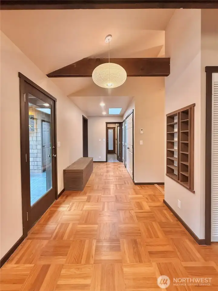 Hallway from the living room.