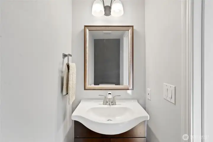 1/2 bath on main floor