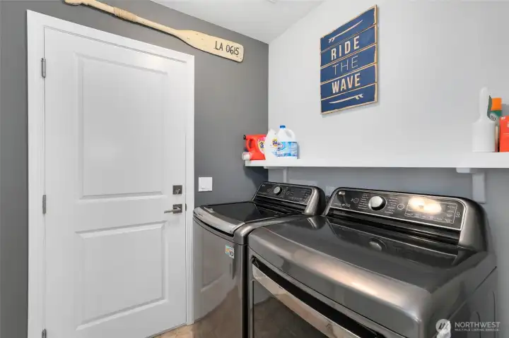 Utility on main floor