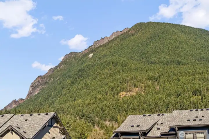 View from within the home.