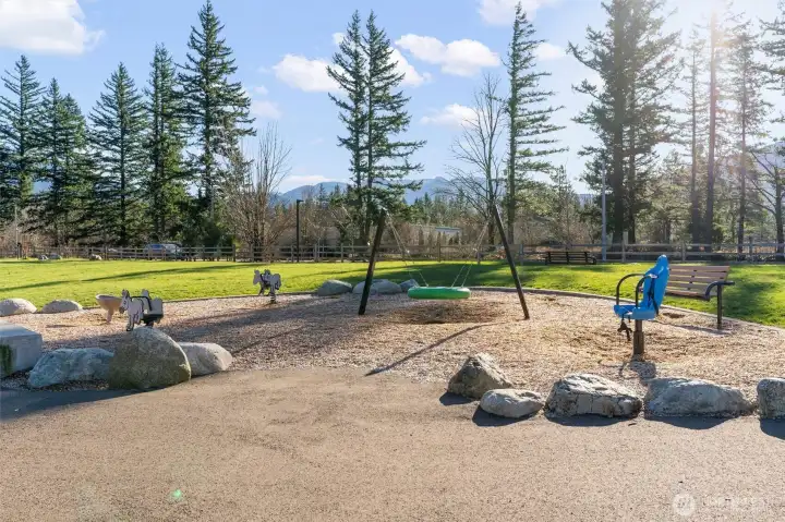 Play area at the park.
