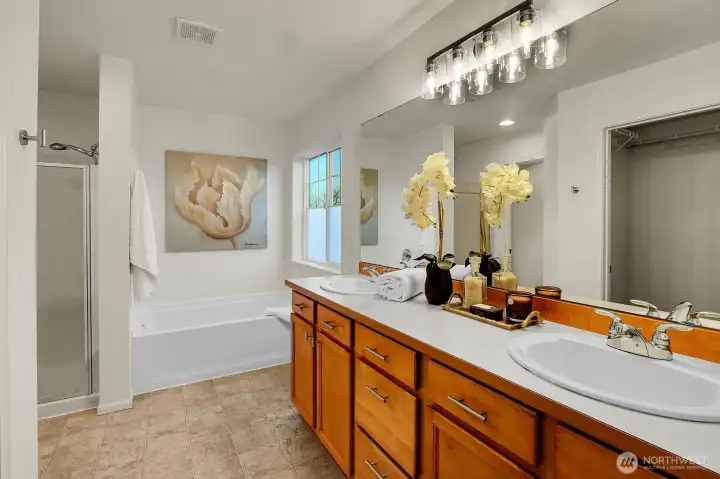 Primary full bathroom