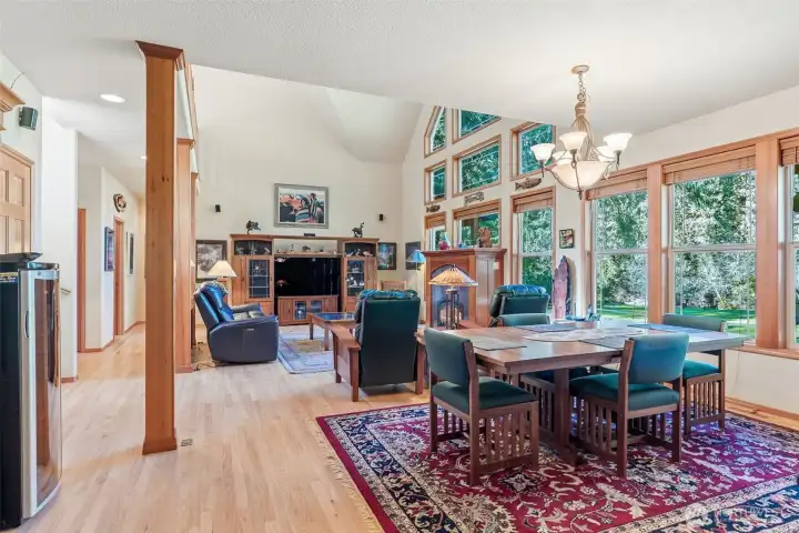 Impeccably maintained, wood floors refinished 2 years ago.