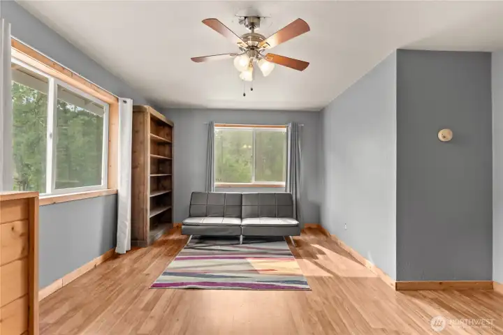 Upstairs sitting area