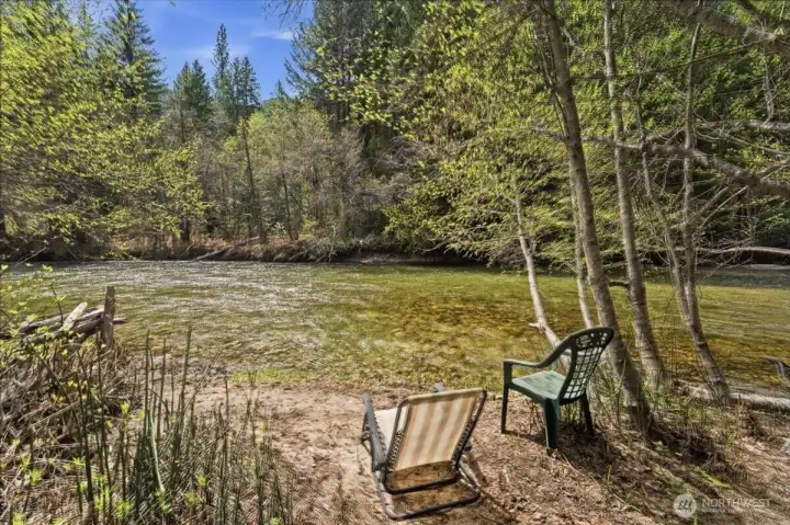 Entiat River off the USFS Land...right out your back door.