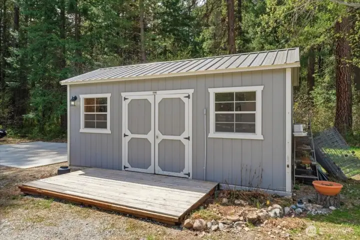 Shed #3: 10' x 20' Old Hickory.