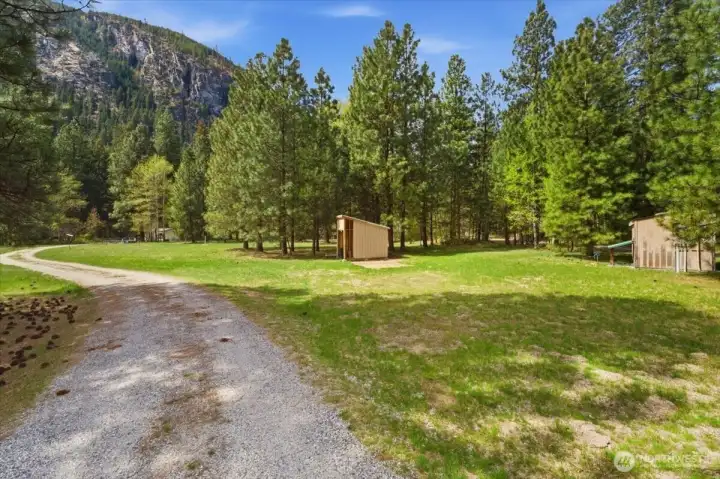 Another small storage shed.