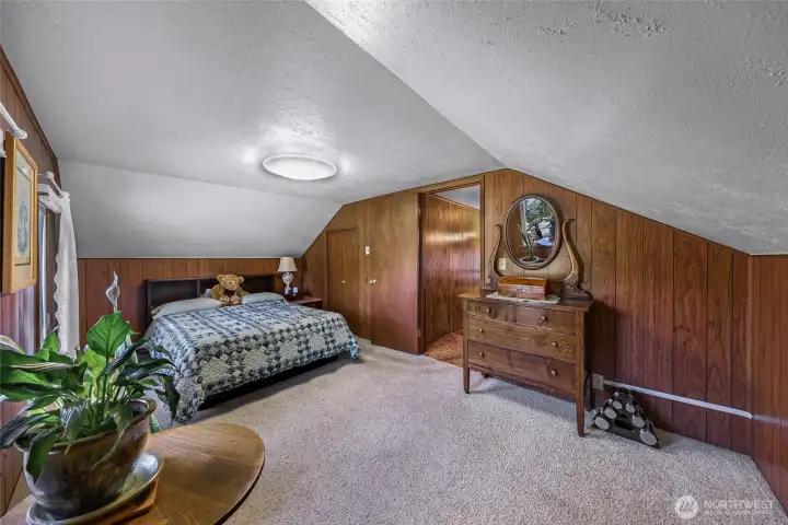 Plenty of room in these bedrooms upstairs