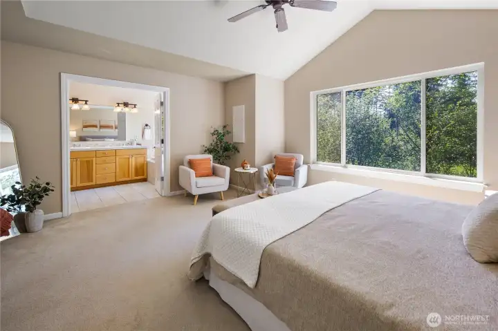 Gorgeous primary suite