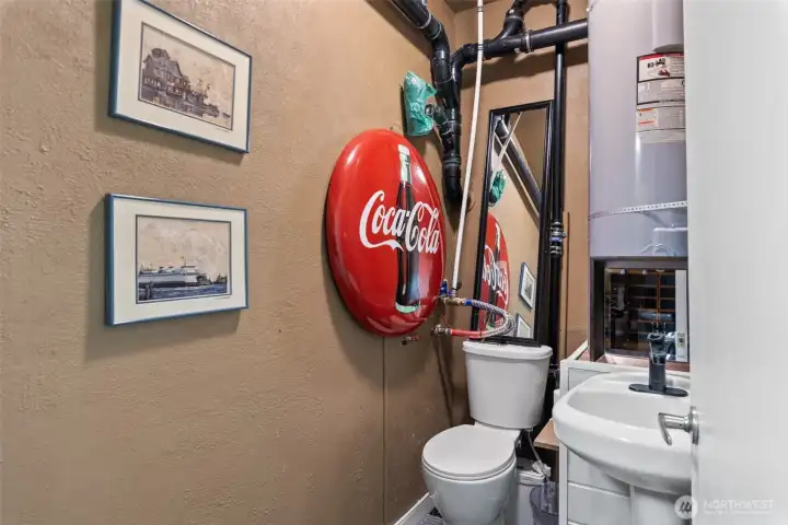 Garage Half Bathroom