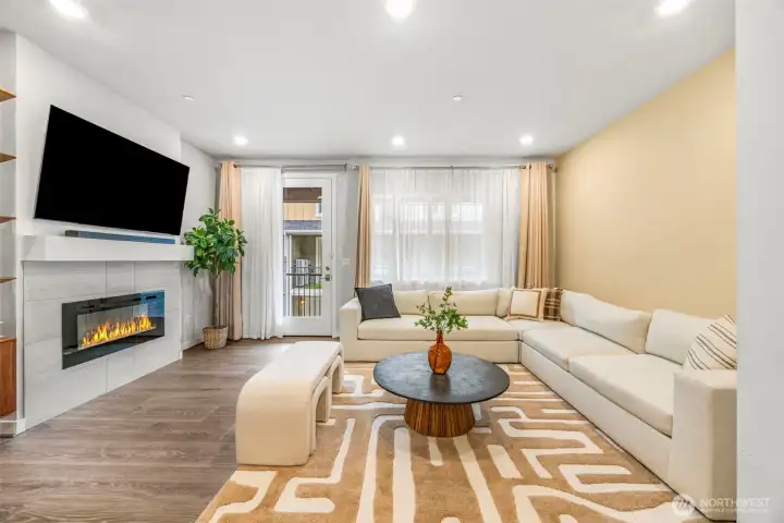 Cozy Fireplace