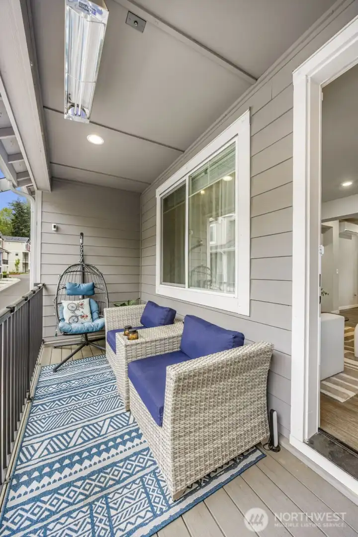 Covered Balcony