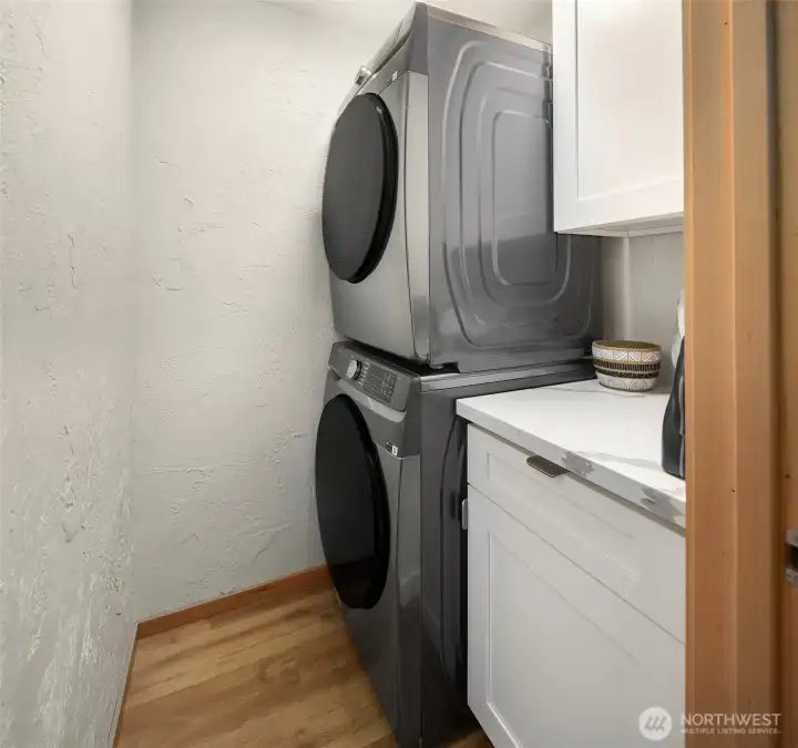 In unit washer/dryer