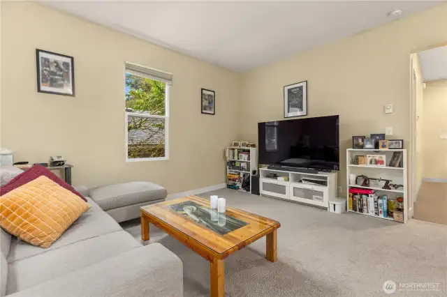 View of living room from entry