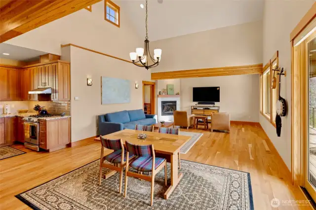 Vertical Fir Doors & Trim Throughout