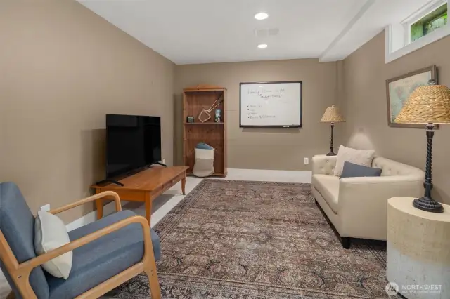 Office in basement