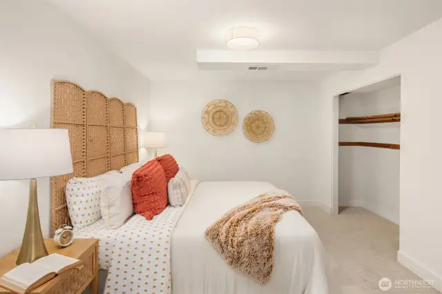Extra large downstairs bedroom