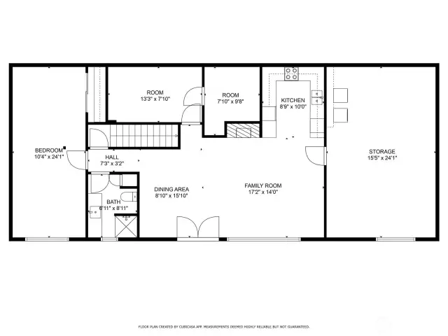 Lower level floorplan