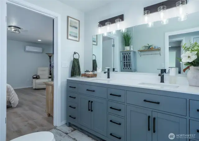 Sound system in bathroom