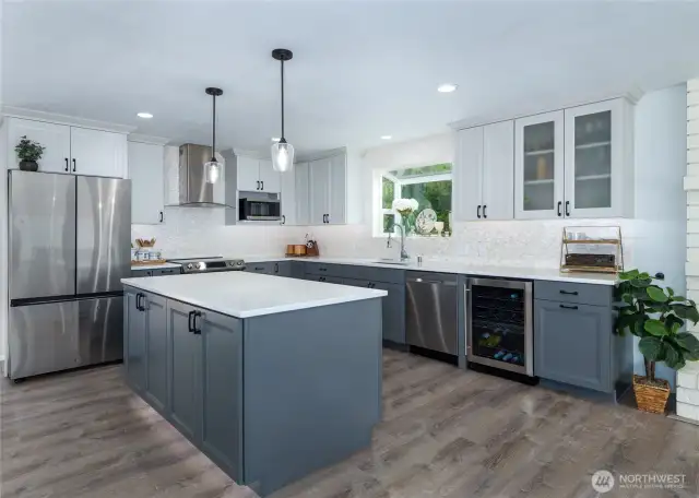 Mother of Pearl back splash