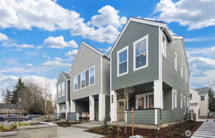 Corner home with extra windows